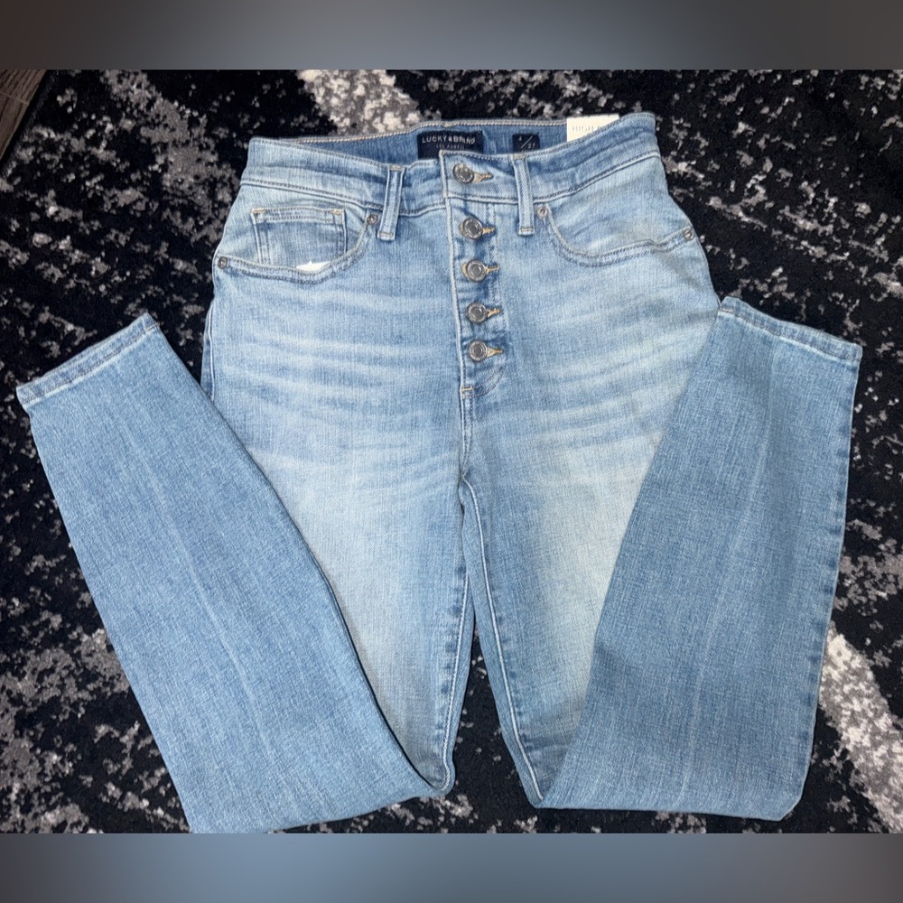 Lucky Brand Women's High Rise Blue Jeans